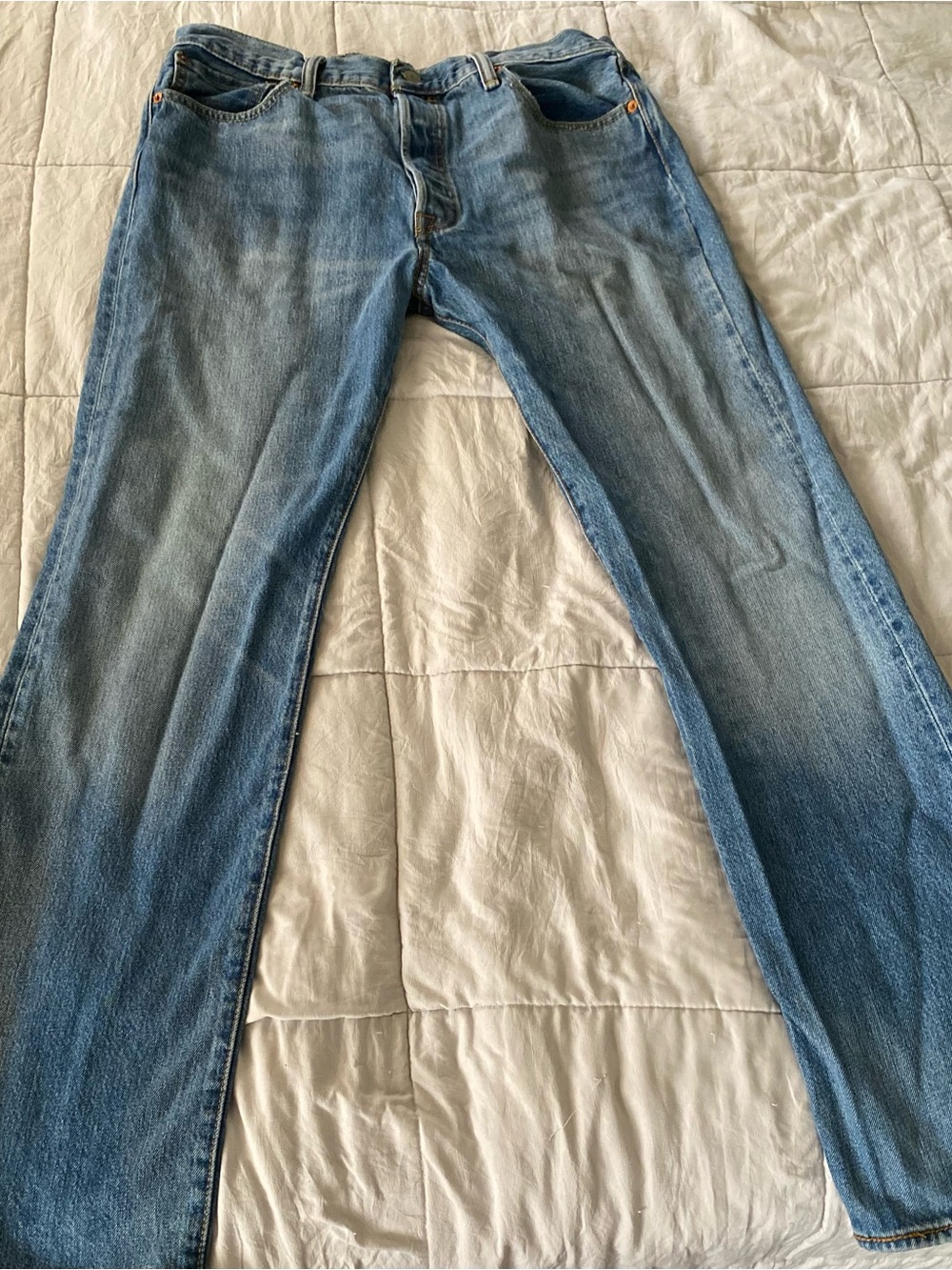 Levi's Straight Men’s Jeans in Light Blue Wash